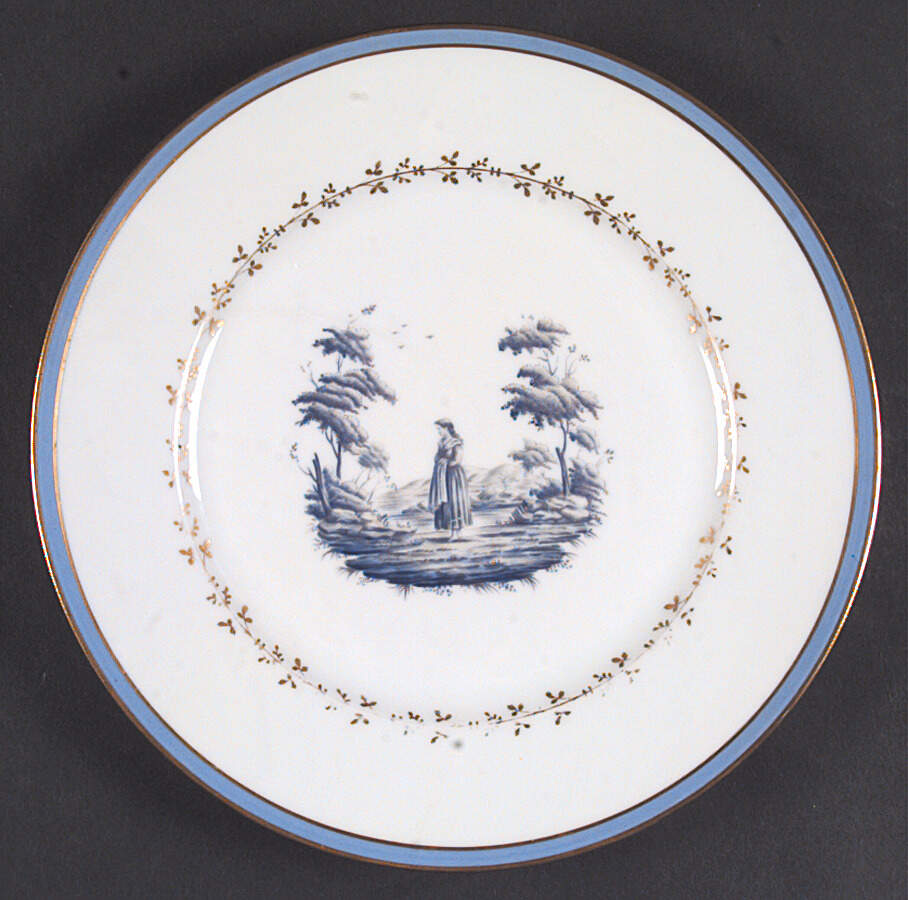 Pastorale Dinner Plate by Ginori 1735-1