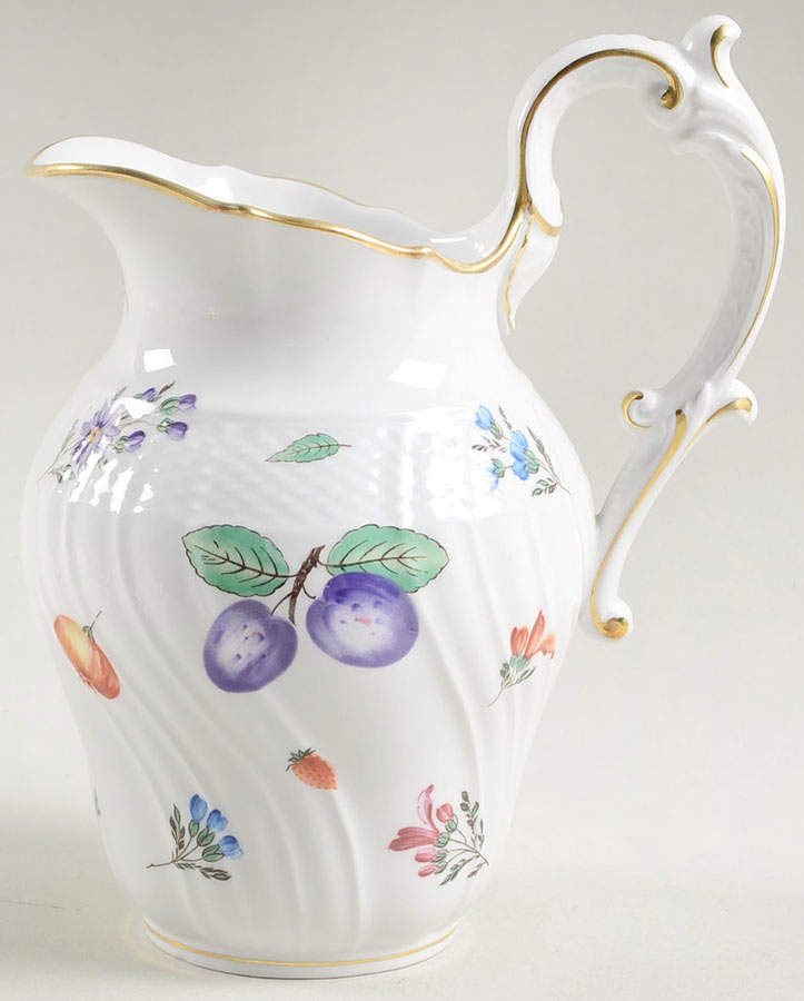 Perugia (White) 32 Oz Pitcher by Ginori 1735-1