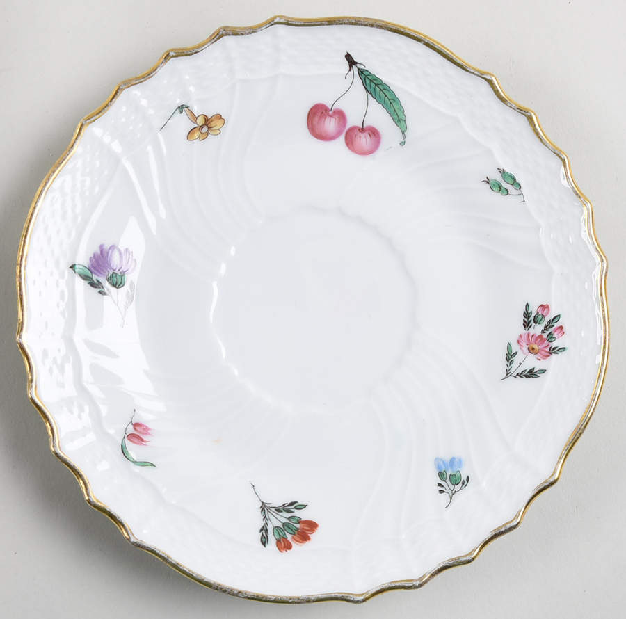 Perugia (White) Saucer for Oversized Cup by Ginori 1735-1