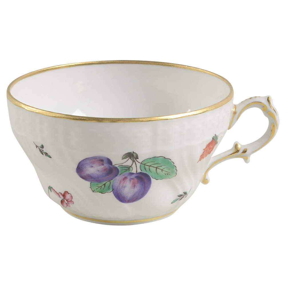 Perugia (White) Flat Cup by Ginori 1735-1