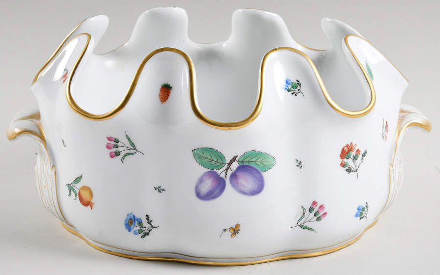 Perugia (White) Monteith Bowl by Ginori 1735-1