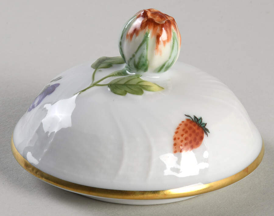 Perugia (White) Lid for 2 Pc Pot de Creme by Ginori 1735-1