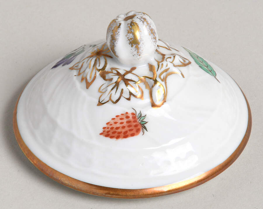Perugia (White) Pot de Creme (2 Pc)-Lid Only by Ginori 1735-1