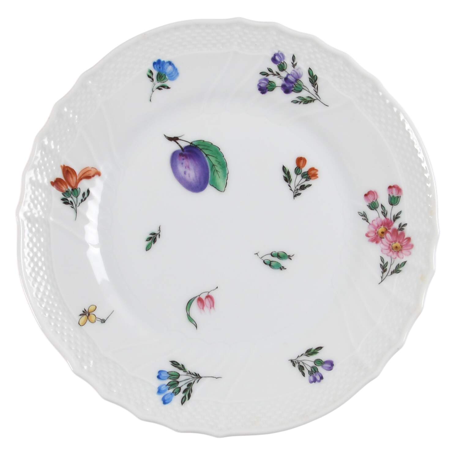 Perugia (White) Bread & Butter Plate by Ginori 1735-1