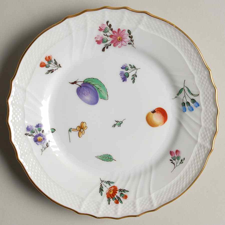 Perugia (White) Bread & Butter Plate by Ginori 1735-1
