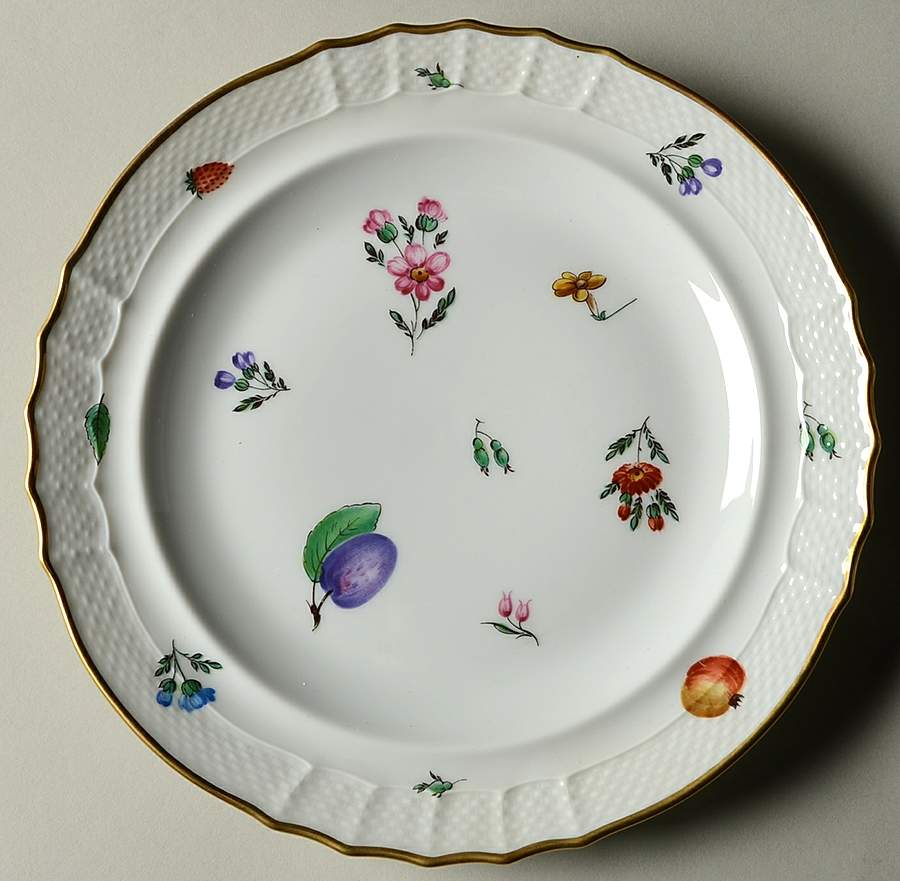 Perugia (White) Muffin Dish No Lid by Ginori 1735-1