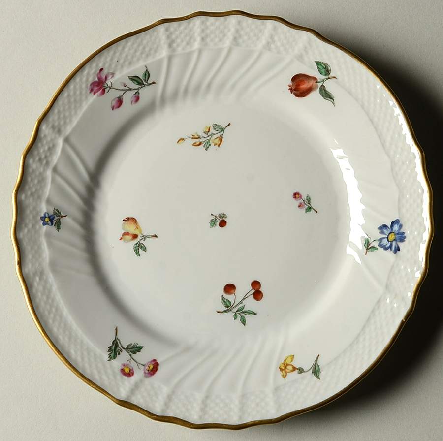 Perugia (White) Bread & Butter Plate by Ginori 1735-1