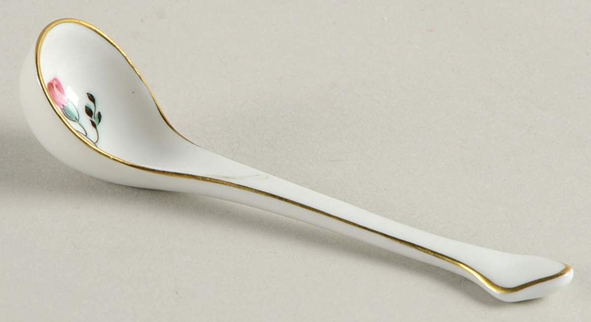 Perugia (White) Mustard Spoon by Ginori 1735-1