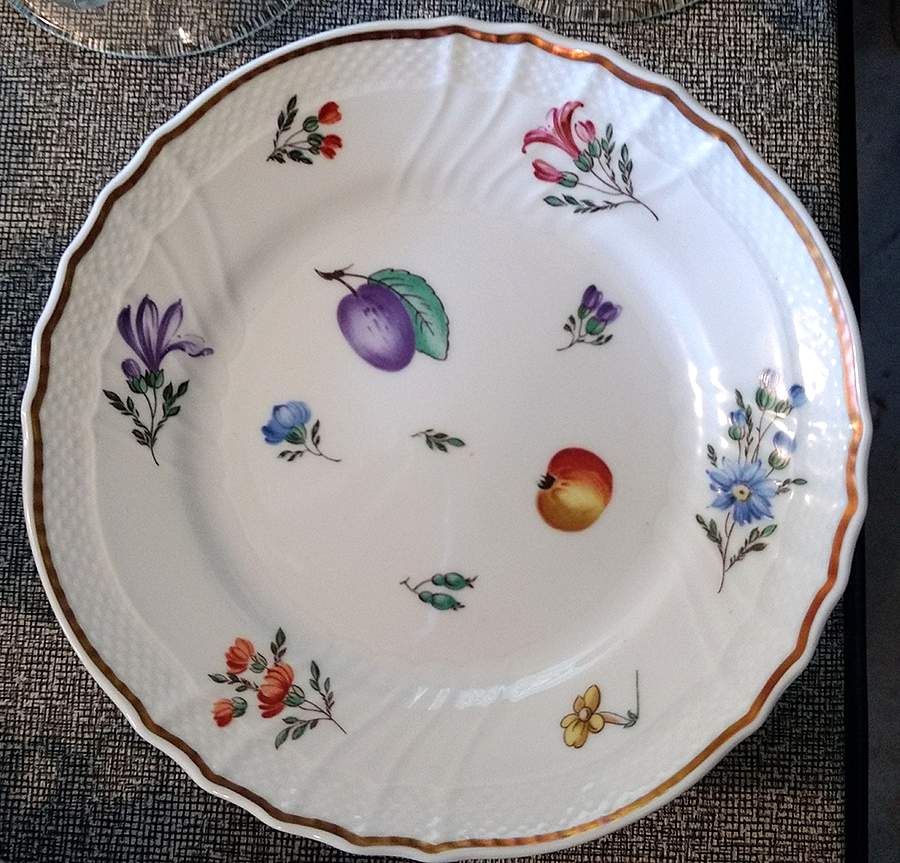 Perugia (White) Bread & Butter Plate by Ginori 1735-1