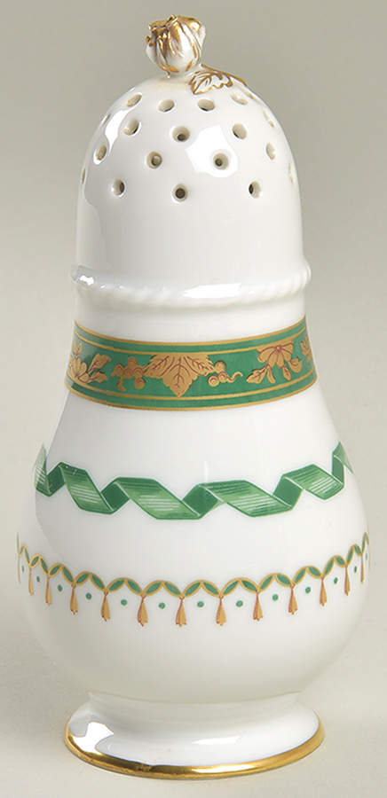 Pincio Green Sugar Shaker by Ginori 1735-1