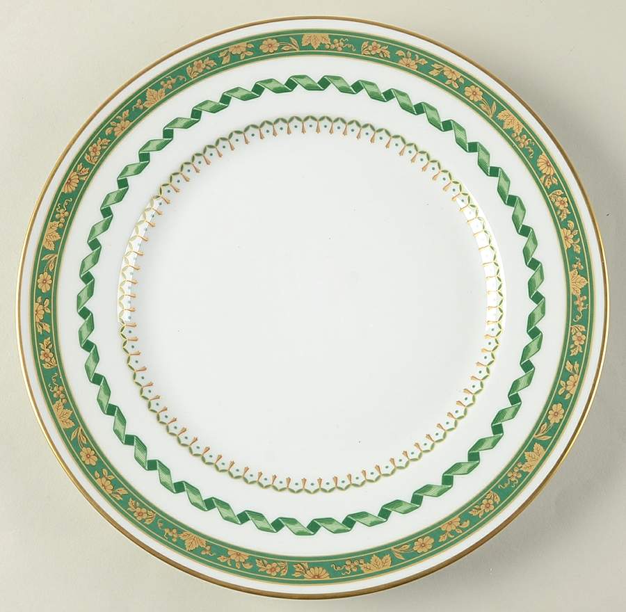 Pincio Green Dinner Plate by Ginori 1735-1