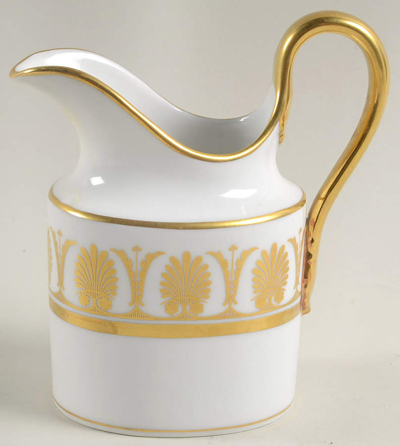 Pompei Gold Creamer by Ginori 1735-1