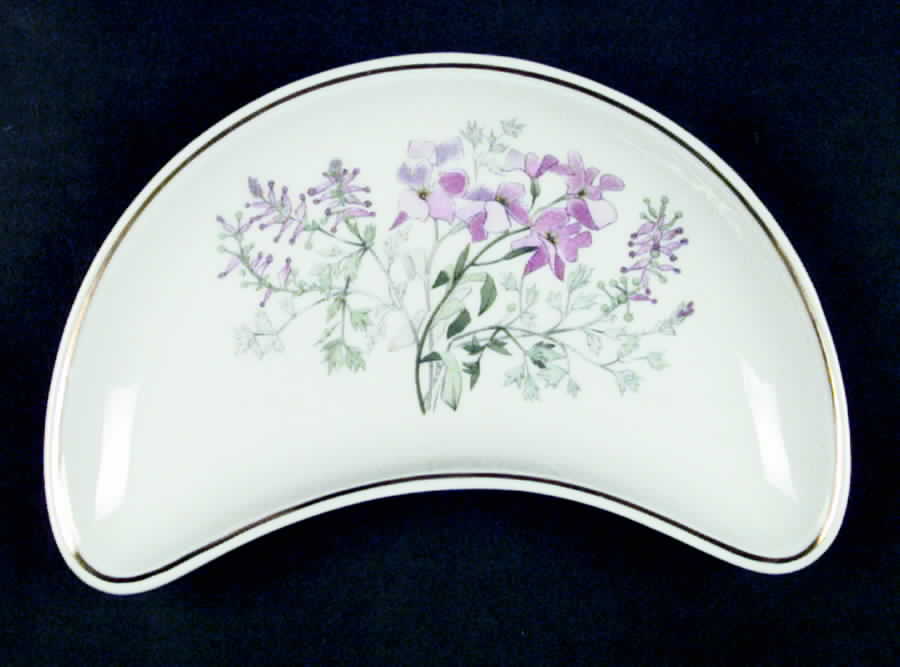 Primavera Crescent Salad Plate by Ginori 1735-1