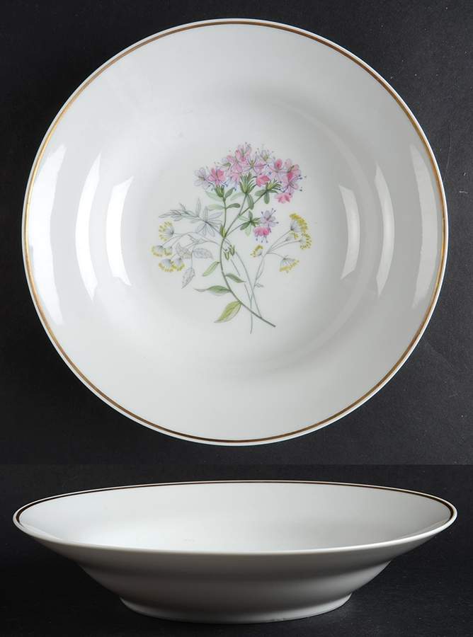 Primavera Rim Soup Bowl by Ginori 1735-1