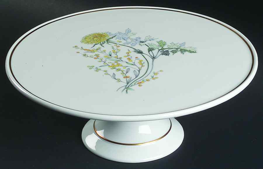 Primavera 10" Diameter Pedestal Cake Stand by Ginori 1735-1