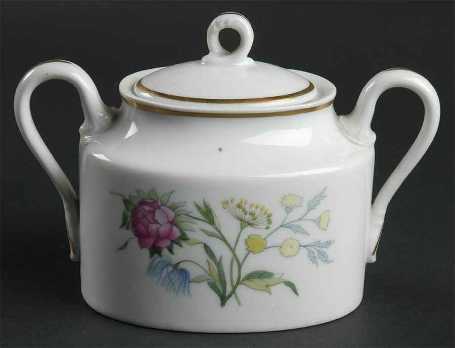 Primavera Sugar Bowl & Lid by Ginori 1735-1