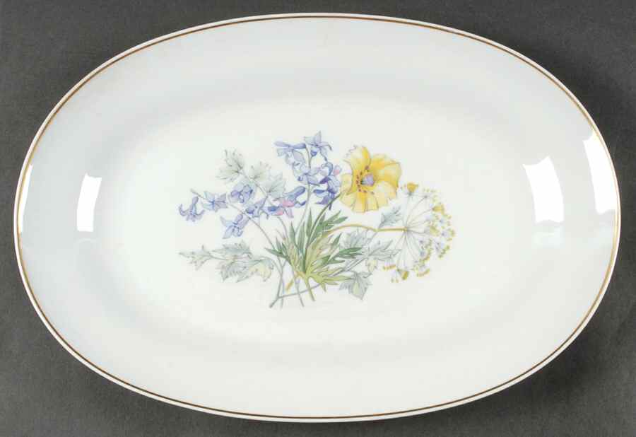 Primavera 13" Oval Serving Platter by Ginori 1735-1