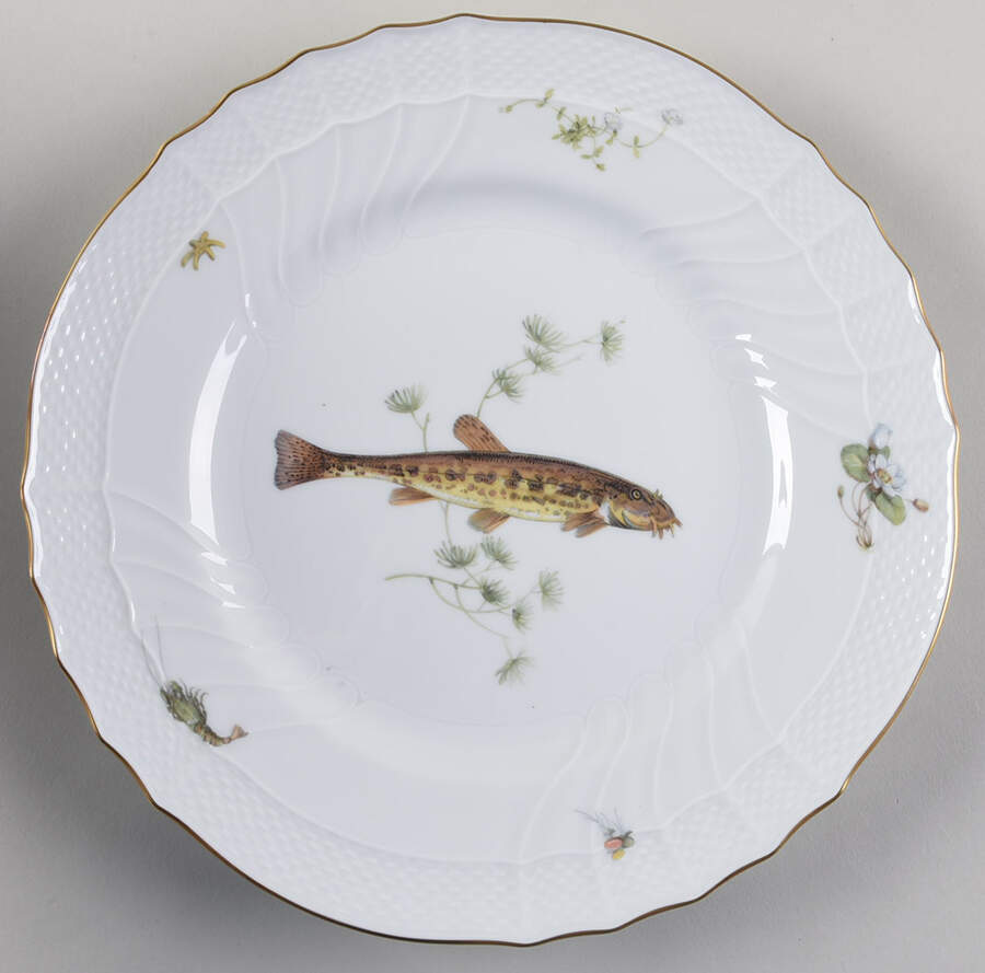 Quenelle (Scalloped) Dinner Plate by Ginori 1735-1