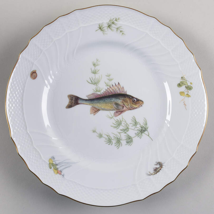 Quenelle (Scalloped) Dinner Plate by Ginori 1735-1