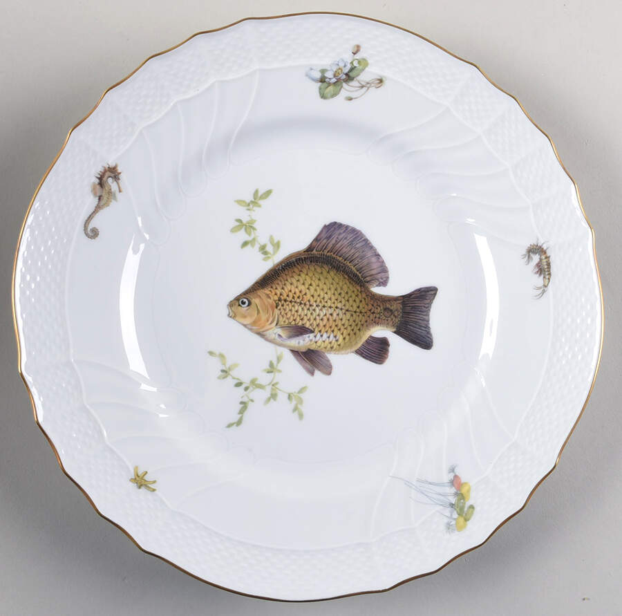 Quenelle (Scalloped) Dinner Plate by Ginori 1735-1