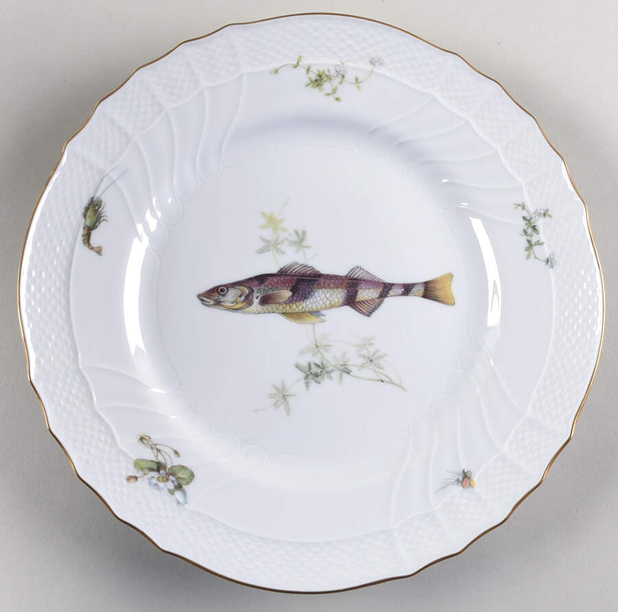 Quenelle (Scalloped) Dinner Plate by Ginori 1735-1