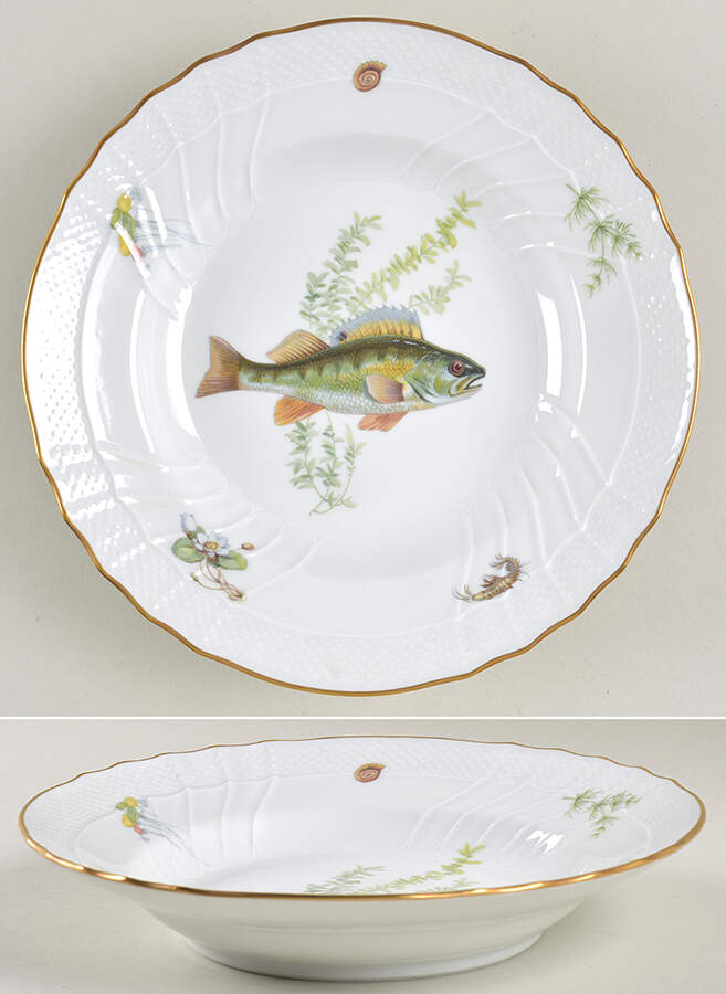 Quenelle (Scalloped) Large Rim Soup Bowl by Ginori 1735-1