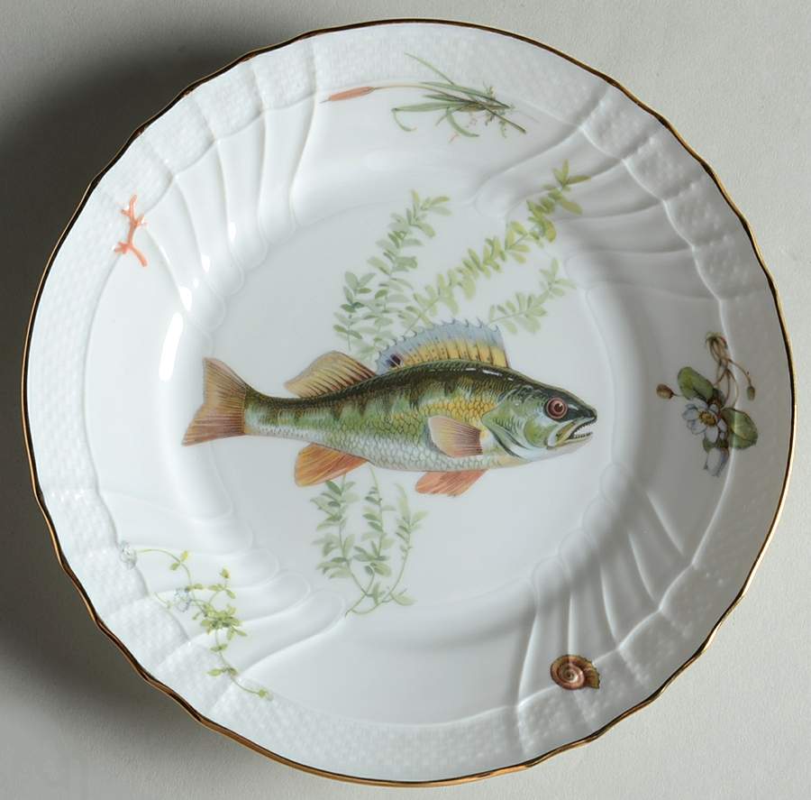 Quenelle (Scalloped) Salad Plate by Ginori 1735-1