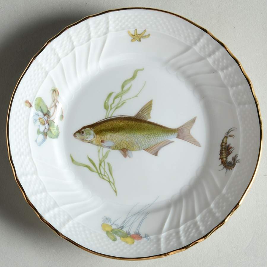 Quenelle (Scalloped) Bread & Butter Plate by Ginori 1735-1