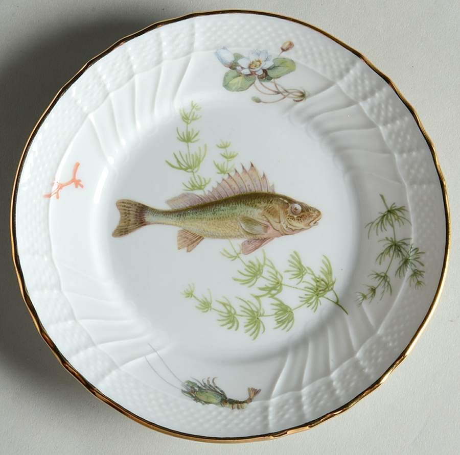 Quenelle (Scalloped) Bread & Butter Plate by Ginori 1735-1