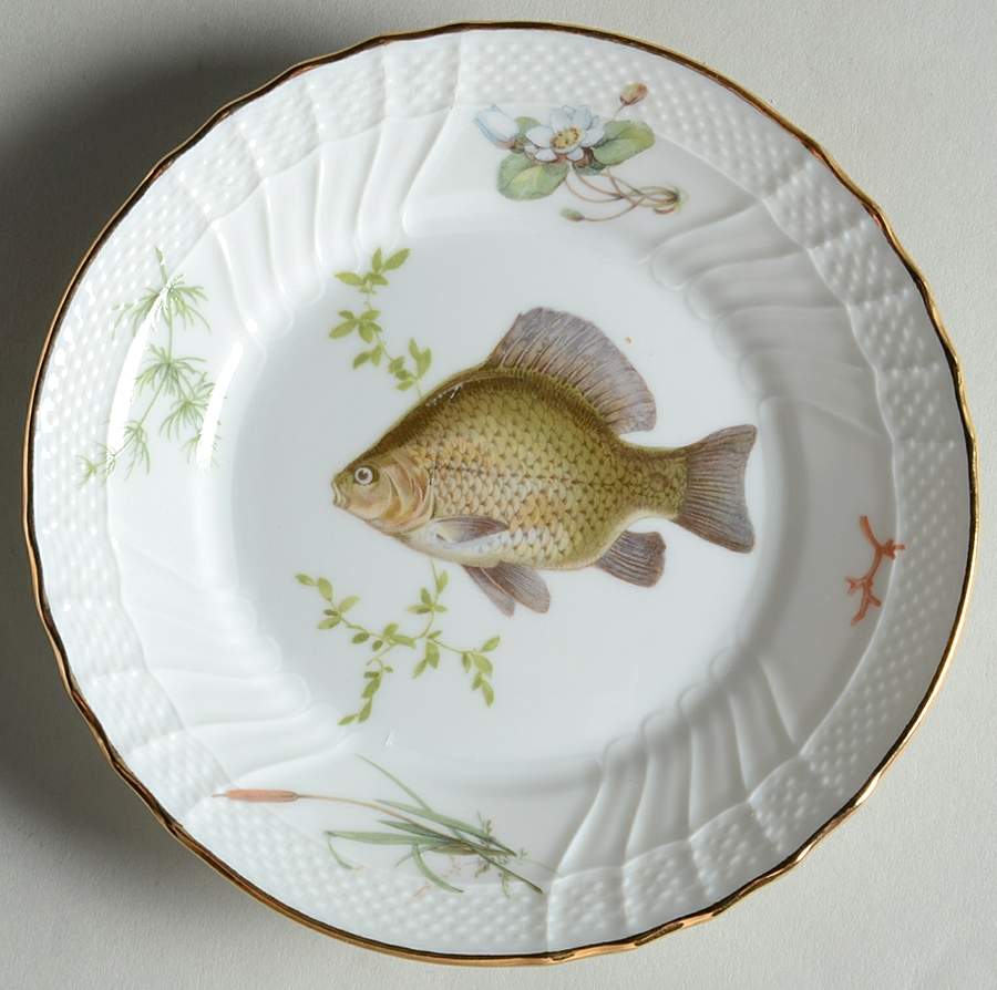 Quenelle (Scalloped) Bread & Butter Plate by Ginori 1735-1
