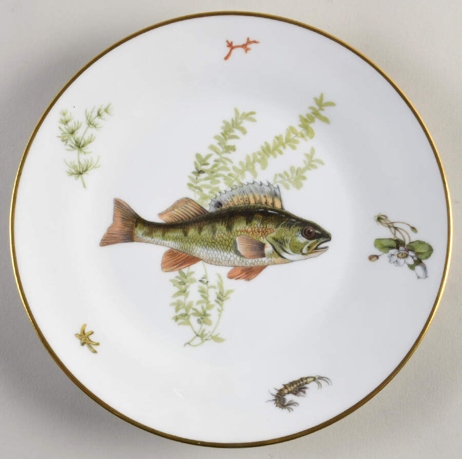Quenelle (Smooth) Salad Plate by Ginori 1735-1