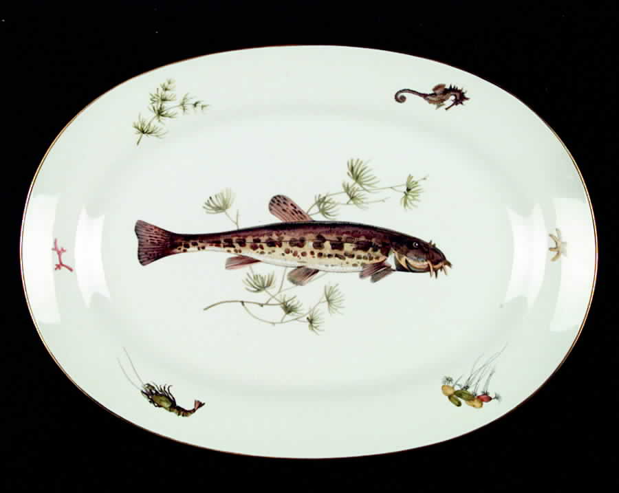 Quenelle (Smooth) 15" Oval Serving Platter by Ginori 1735-1