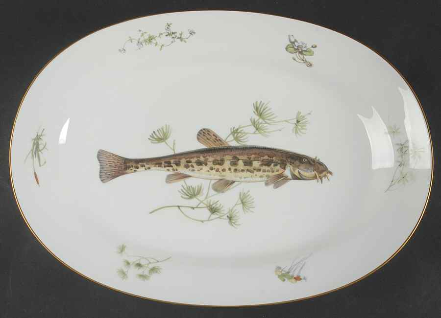 Quenelle (Smooth) 15" Oval Serving Platter by Ginori 1735-1