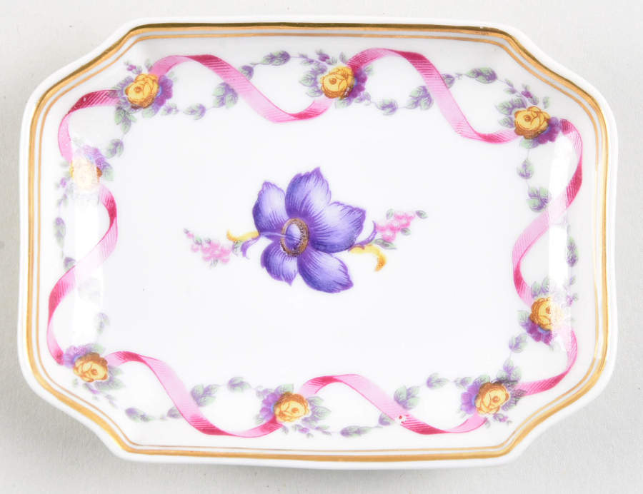 Rapallo Silver Tray by Ginori 1735-1