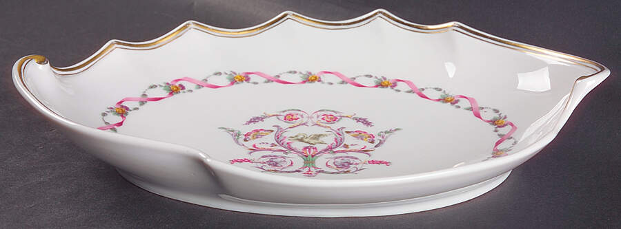 Rapallo 11" Oval Fluted Bowl by Ginori 1735-1