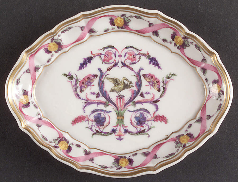 Rapallo Silver Tray by Ginori 1735-1