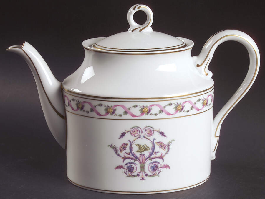 Rapallo Teapot & Lid by Ginori 1735-1