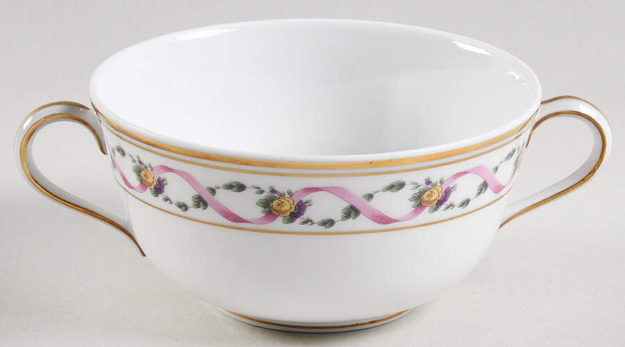 Rapallo Flat Cream Soup Bowl by Ginori 1735-1