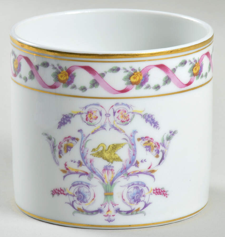 Rapallo Candy Jar No Lid by Ginori 1735-1