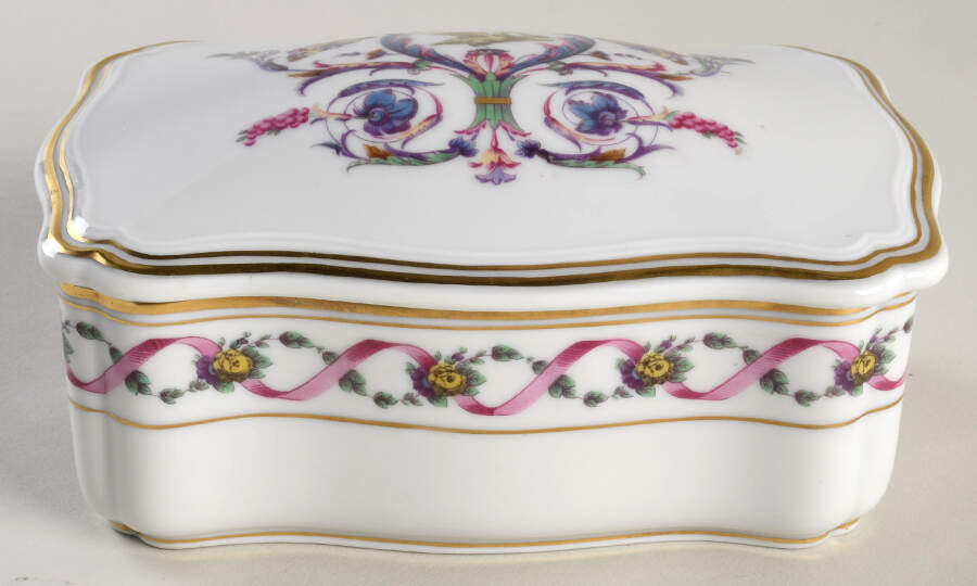 Rapallo 5" Rectangular Box W/Lid by Ginori 1735-1
