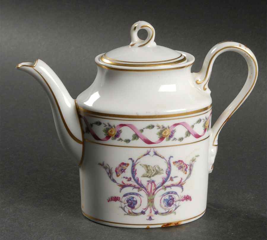 Rapallo Individual Coffee Pot & Lid by Ginori 1735-1