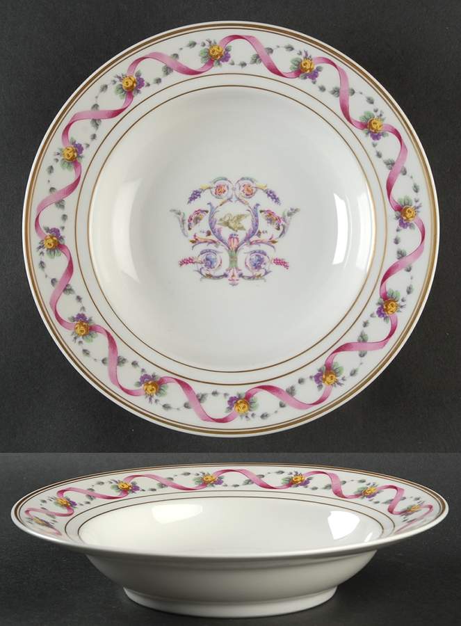Rapallo Rim Soup Bowl by Ginori 1735-1