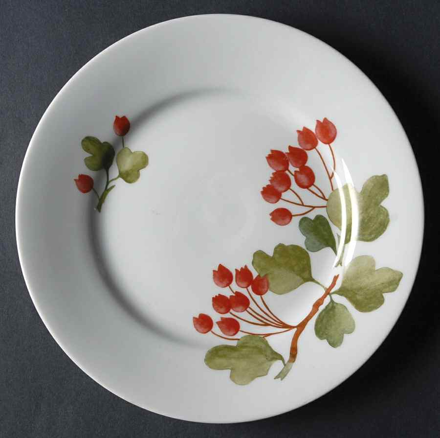 Red Currant Salad Plate by Ginori 1735-1