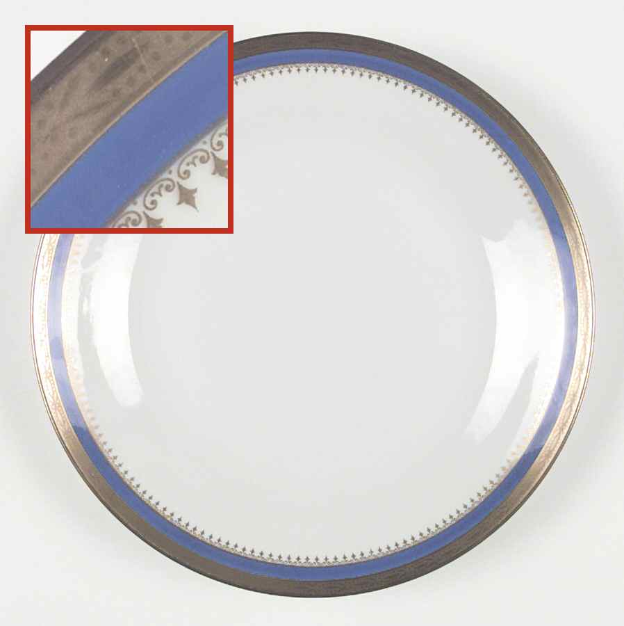 Regal Blue Dinner Plate by Ginori 1735-1