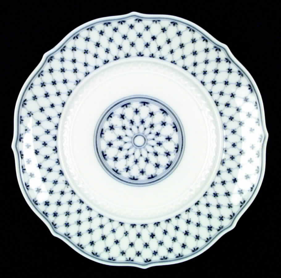 Rete Blue Dinner Plate by Ginori 1735-1