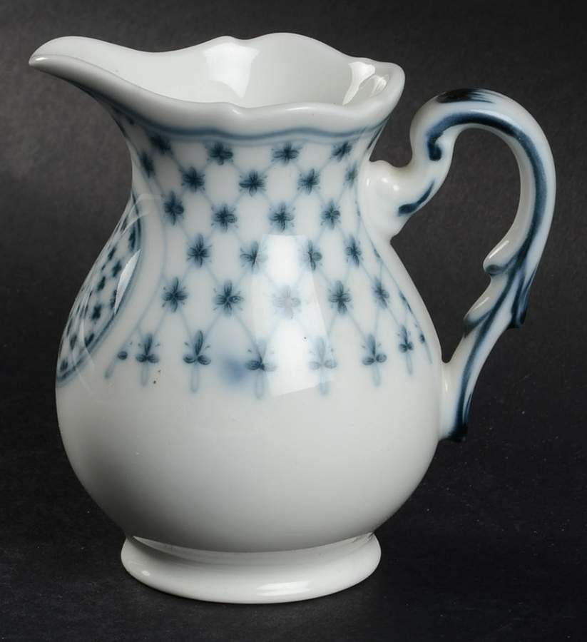 Rete Blue Creamer by Ginori 1735-1