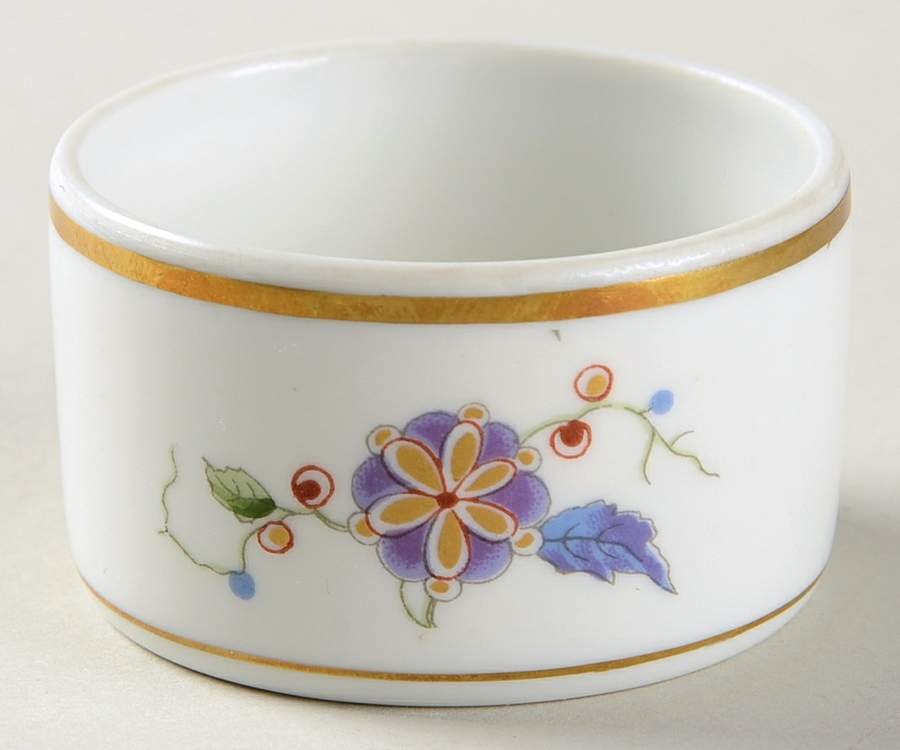 Riviera (Smooth, Coupe Shape) 1" Round Box No Lid by Ginori 1735-1