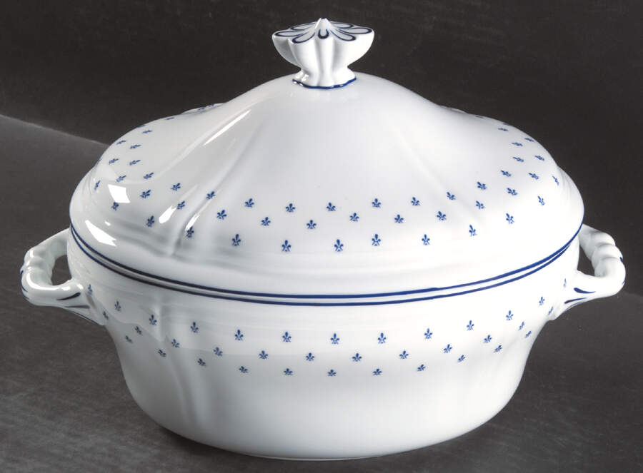 Royal Blue Tureen &  Lid by Ginori 1735-1