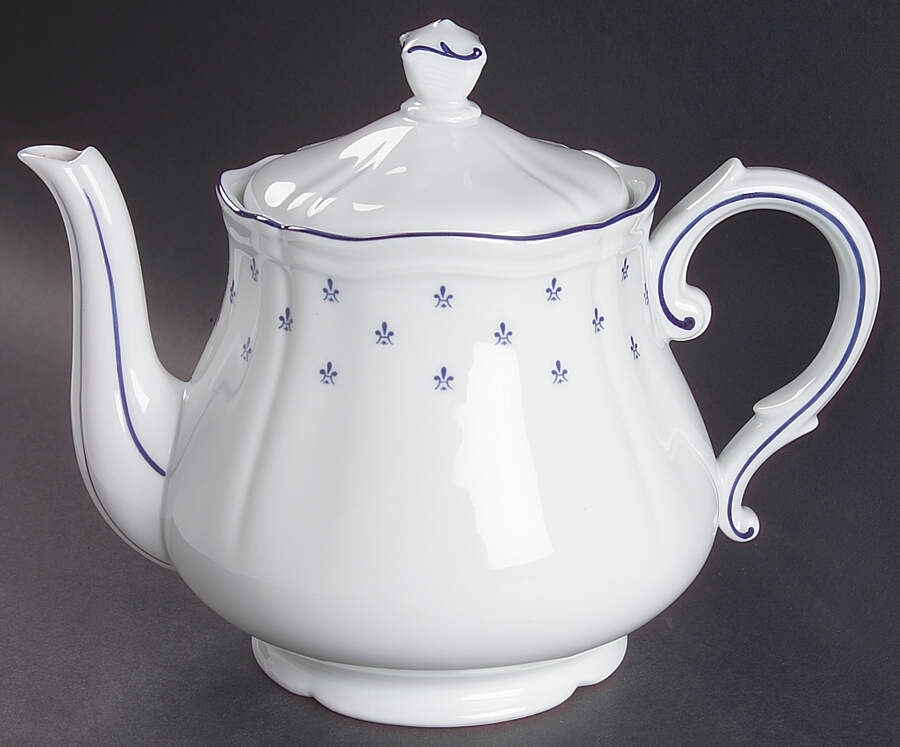 Royal Blue Teapot & Lid by Ginori 1735-1