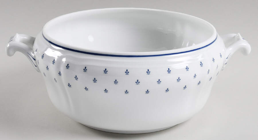 Royal Blue Tureen No Lid by Ginori 1735-1
